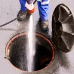 sewage cleaning
